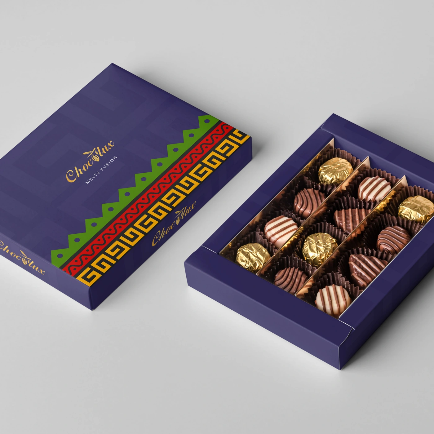 Chocolux assorted chocolate box