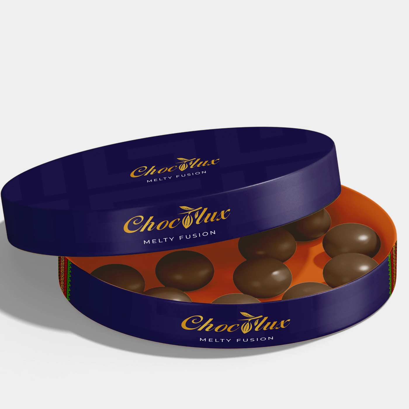 Chocolux chocolate gift tin
